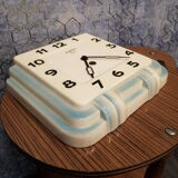Ceramic wall clock Bayard