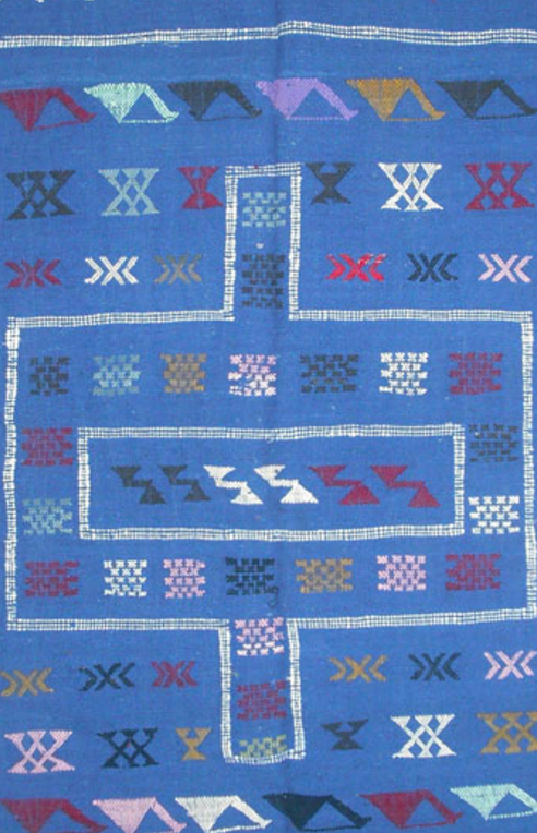 Berber carpet Ouadzem 144x90cm