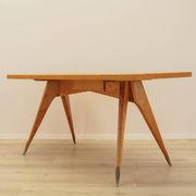Oak desk, Italian design, 1970s, manufactured in Italy