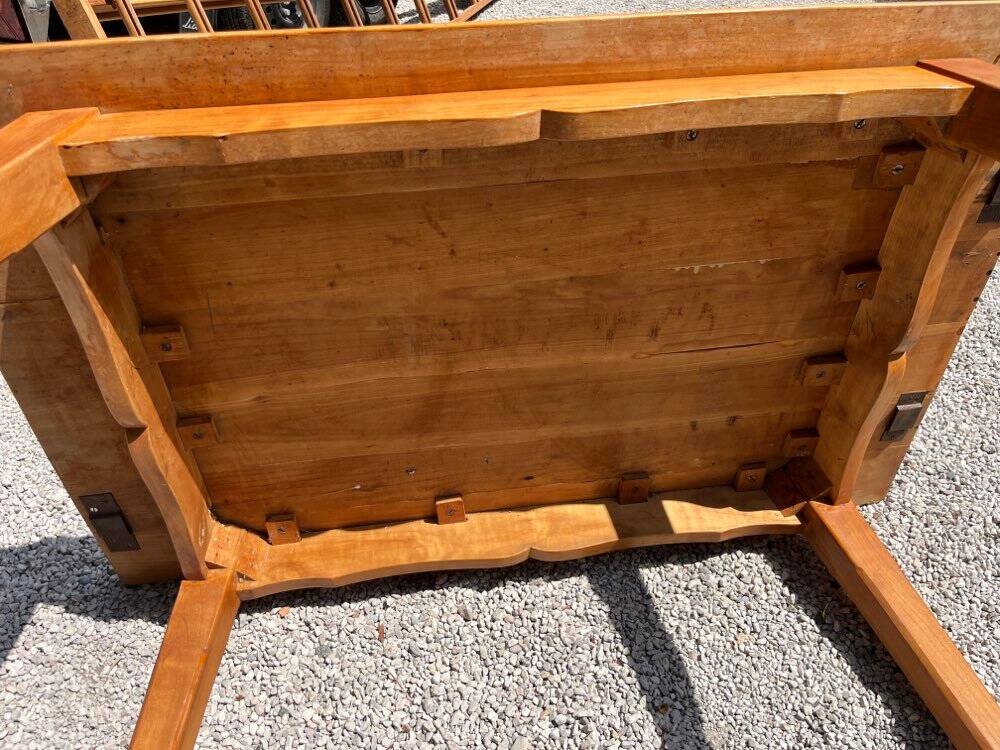 Solid wood kitchen table
