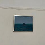 Swedish Oil on Canvas – “Sailboat at Sea”