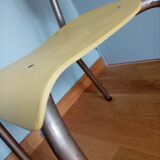 Adult school chair revisited in yellow