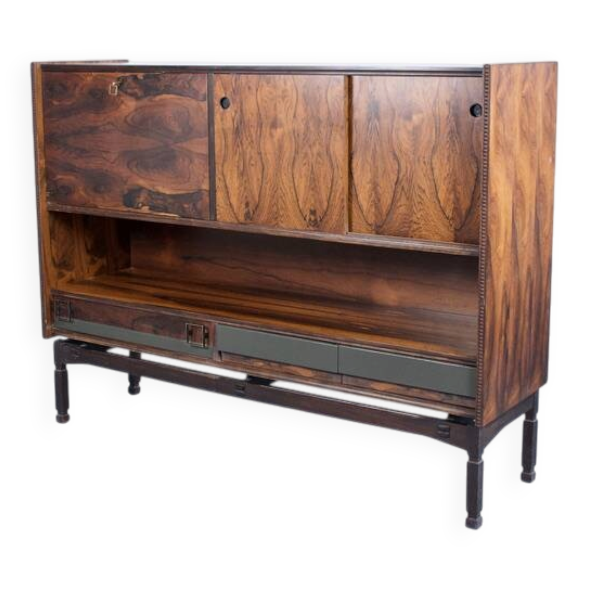 Buffet/enfilade italienne palissandre de rio années 60'