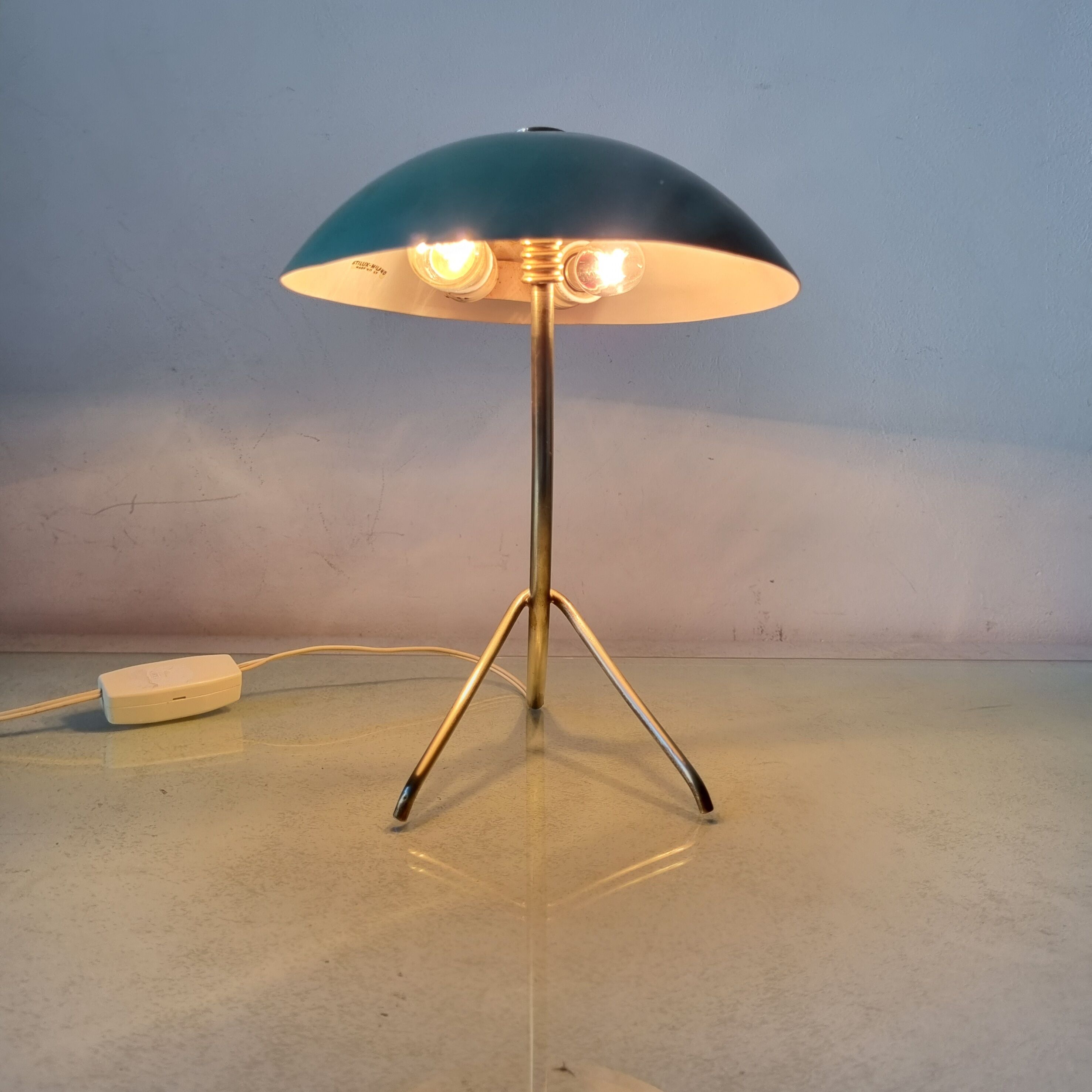 Stilux milano 1950s mid-century table or desk lamp