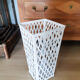Openwork iron umbrella stand