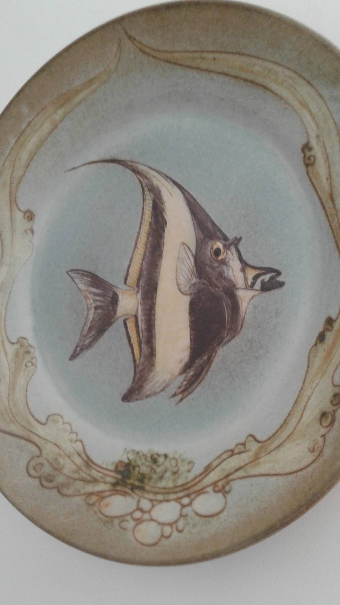 Ceramic plate