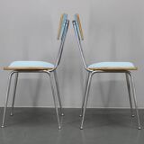 1970s Set of Five Dining Chairs , Italy