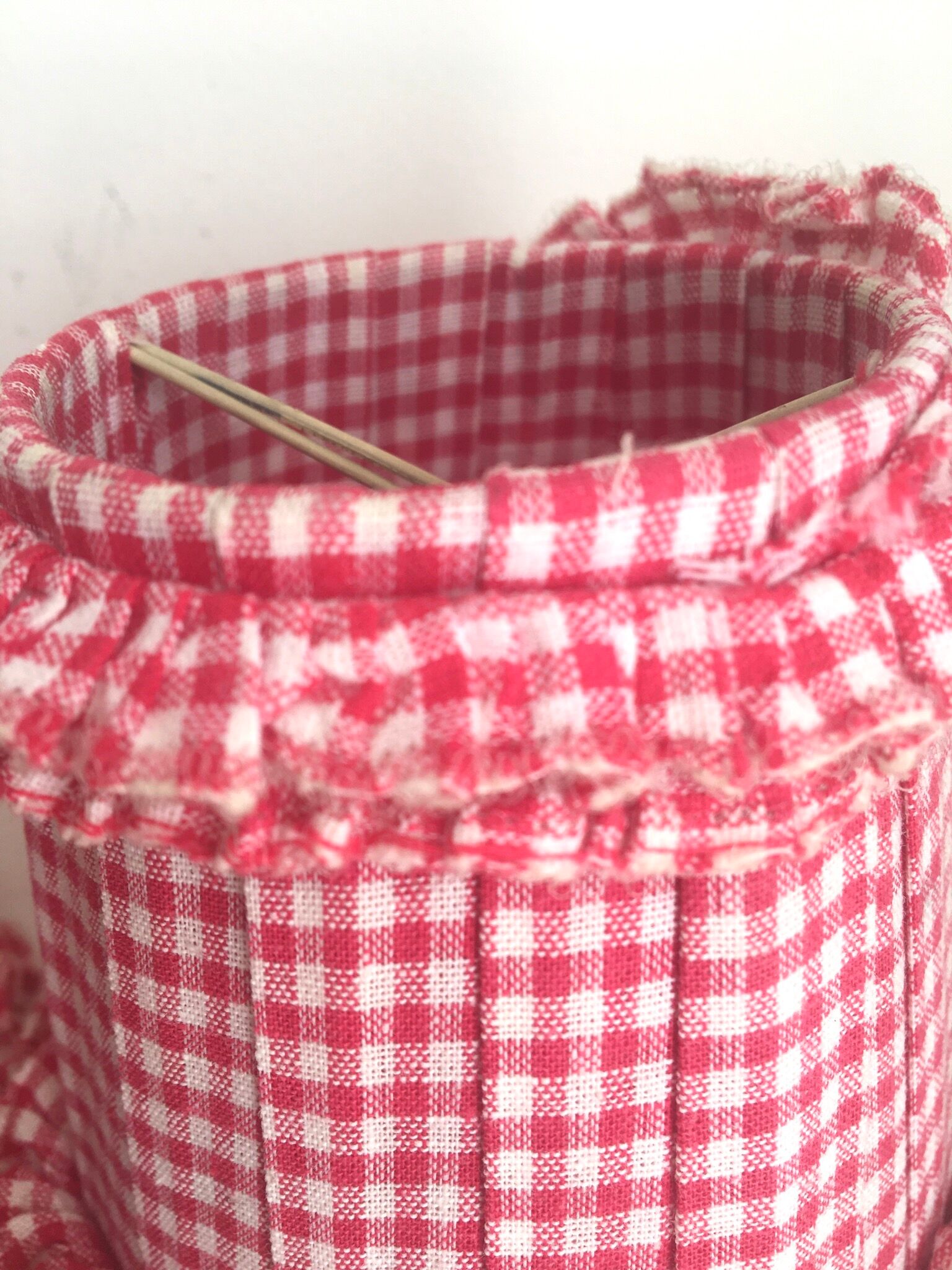 Vintage vichy offal duo, 60s