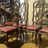 Six chairs Venetian era 1900