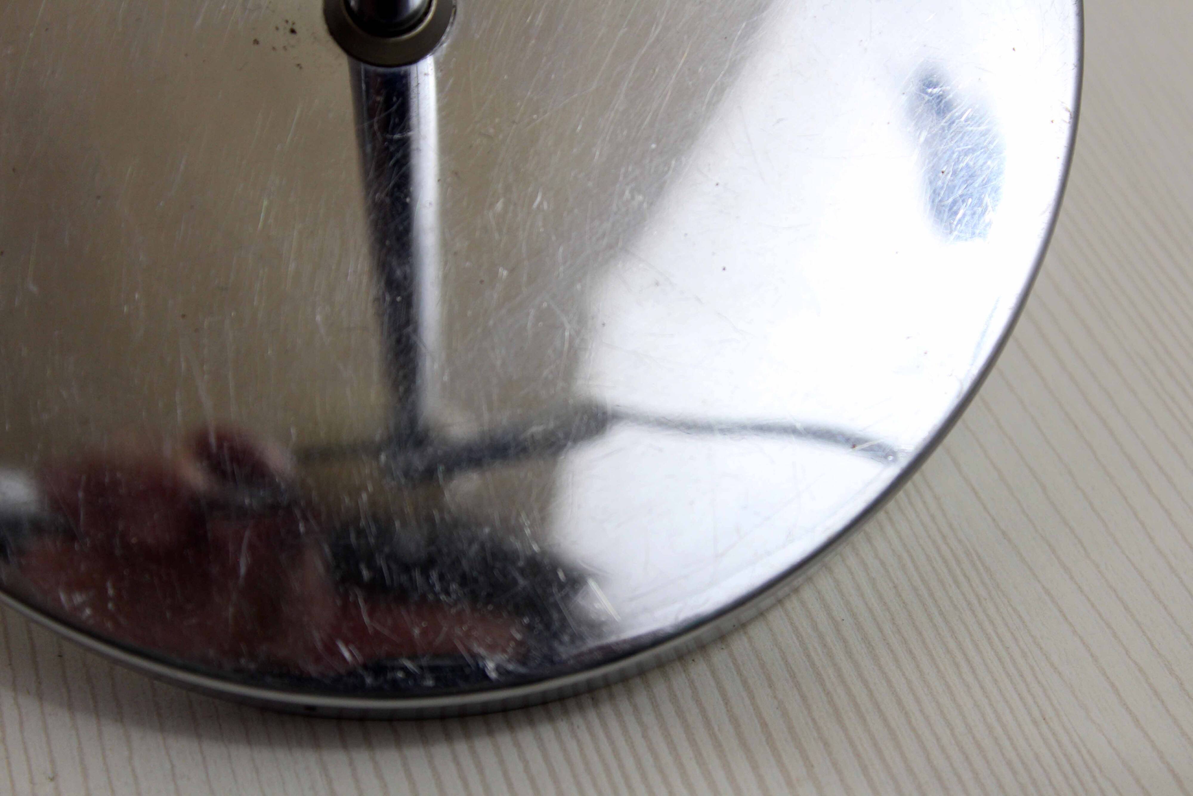 1970s chrome metal desk lamp