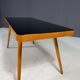 Mid-Century Coffee Table by Interiér Praha with Opaxite Glass Top, 1960s