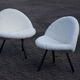 Canapé et Fauteuils Mid-Century, Danemark, 1960s, Set de 3