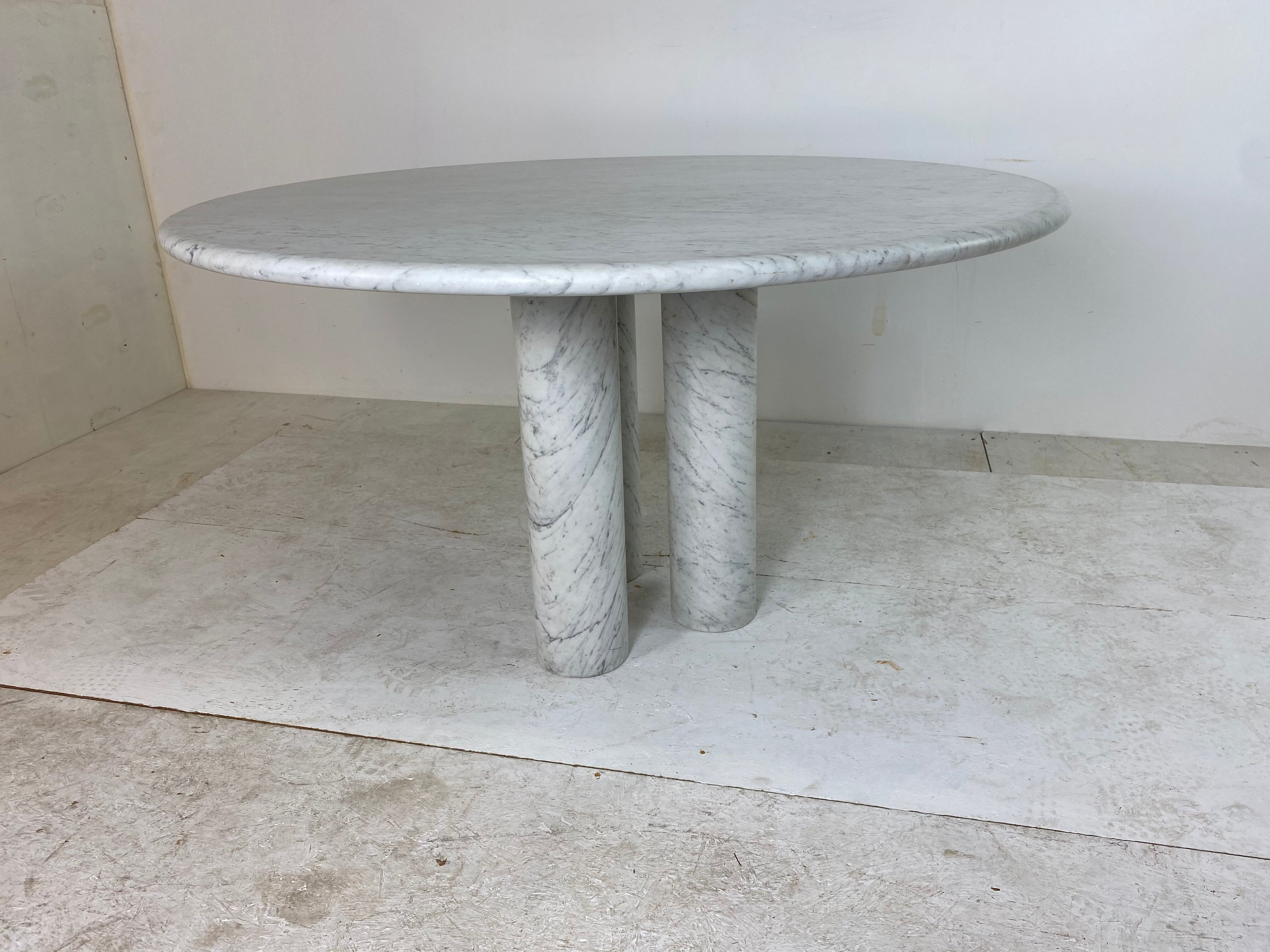 Vintage Marble Dining Table 1970