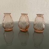 3 art deco soliflores