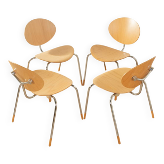 Chaises de salle à manger, modèle "Mosquito"