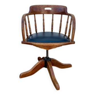 Bureau antieke Eikenhouten