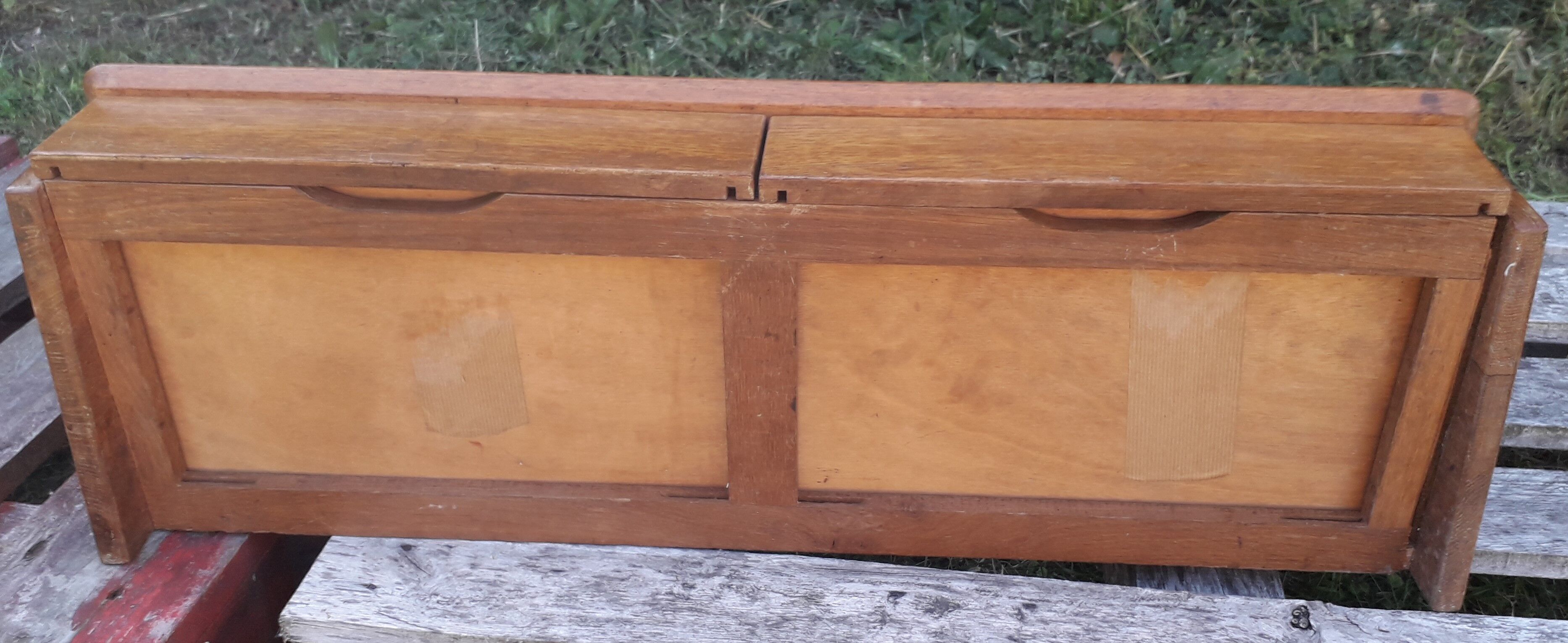 Oak shelf by Marcel Gascoin, Arhec  edition 1950