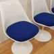 Chaises Tulip blanche par Eero Saarinen pour Knoll 1960