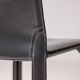 Elephant grey leather Cab Dining dining chair by Mario Bellini for Cassina
