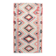 Geometric Madalion Design Kilim Rug, 181x320Cm Rug For Living Room