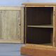 Vintage 1960/70s Danish Brutalist Light Oak Low Sideboard / Crezenda