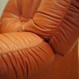 Lounge chair, Italian design, 1970s, manufacturer: PelleRossi