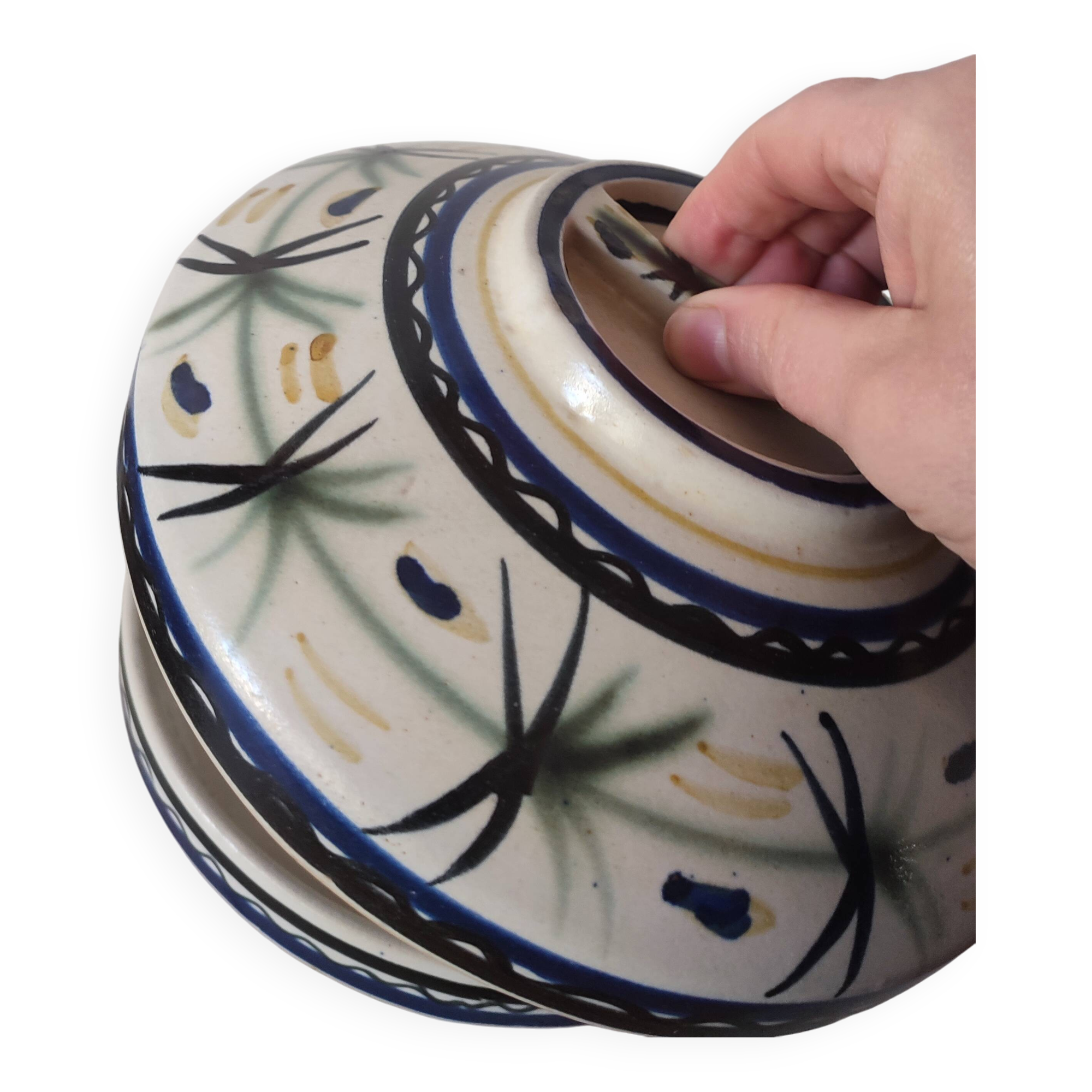 Ceramic dishes by Keraluc, Quimper