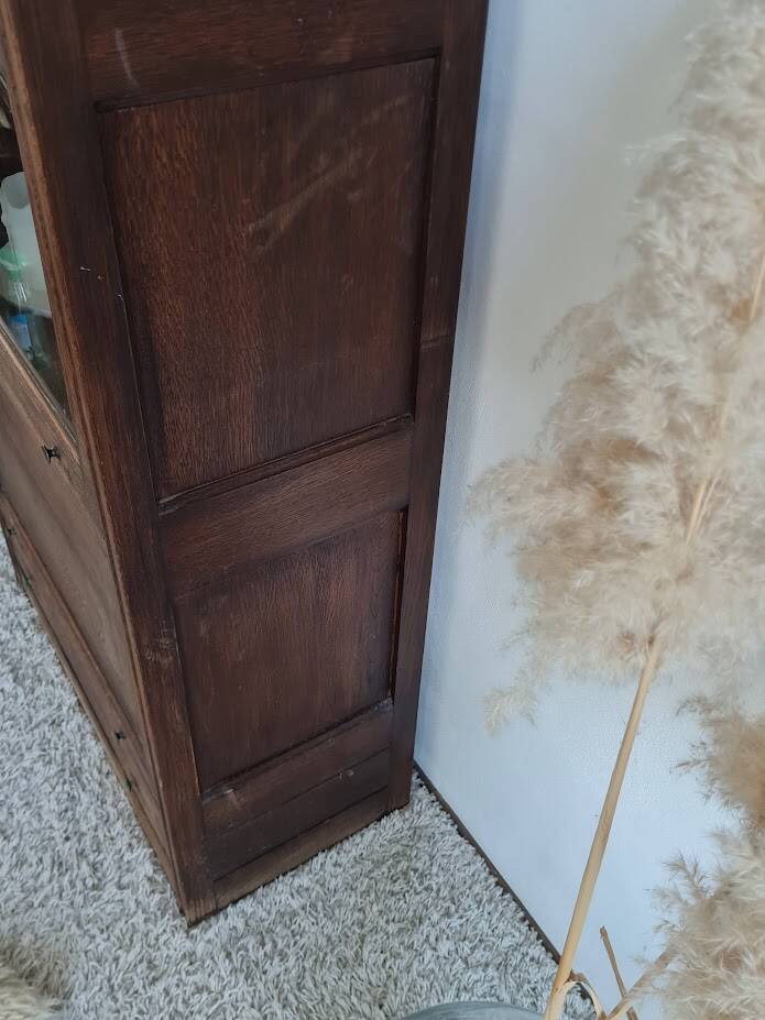 Trade furniture - Pharmacy display cabinet circa the 1960s