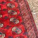 Pakistani Bukhara Carpet 152x118 Wool Mori Handcrafted Red Oriental