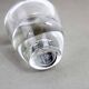 Reversible glass candle holder 1980