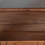 Small Glass-fronted Mahogany Bookcase, Louis XVI style – 1930