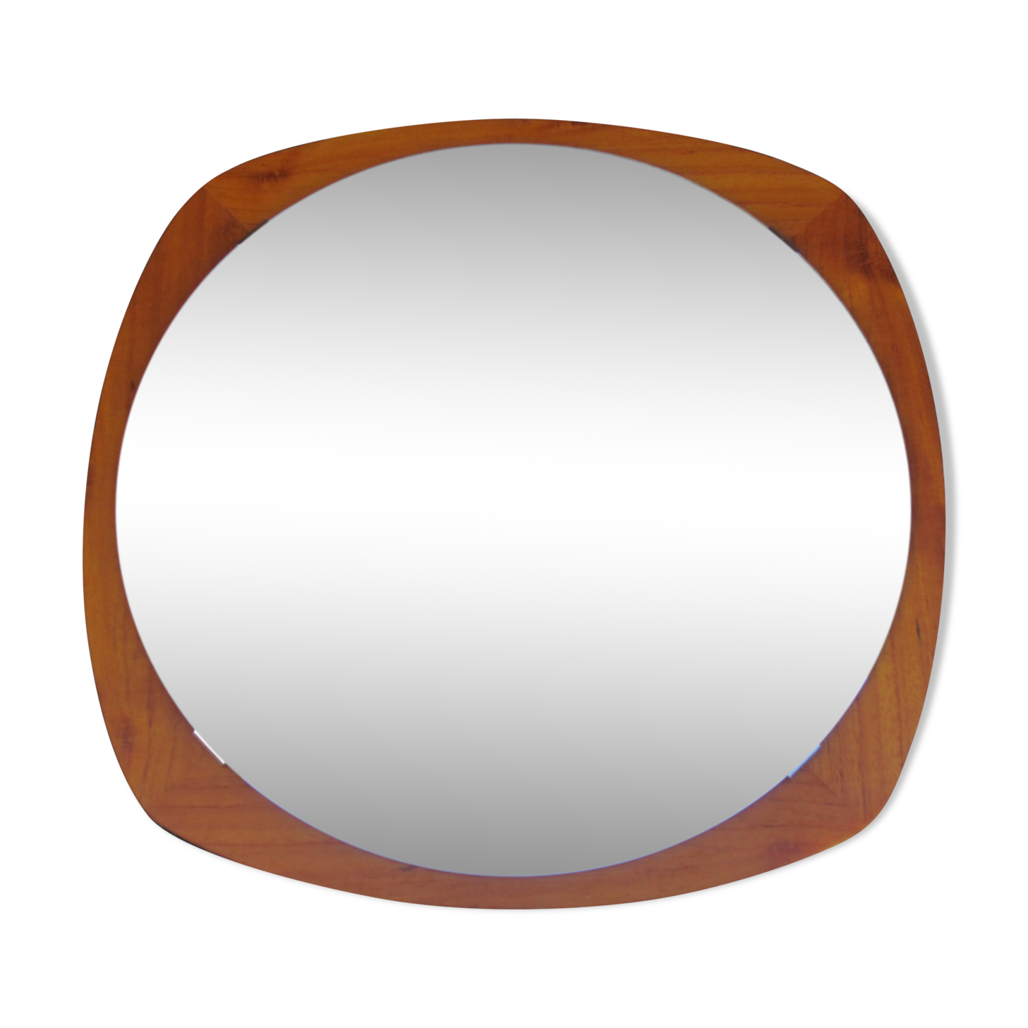 Scandinavian mirror in teak