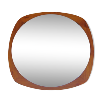 Scandinavian mirror in teak