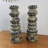 André Horellou Candlesticks - Ceramic