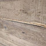 Wall dresser shelf for rustic wooden collection plates (fir and oak)