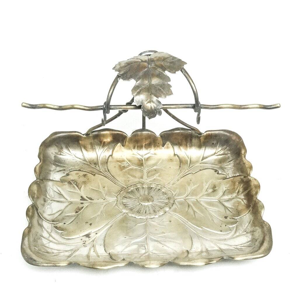 Art Nouveau platter from WMF, Germany, 1890s