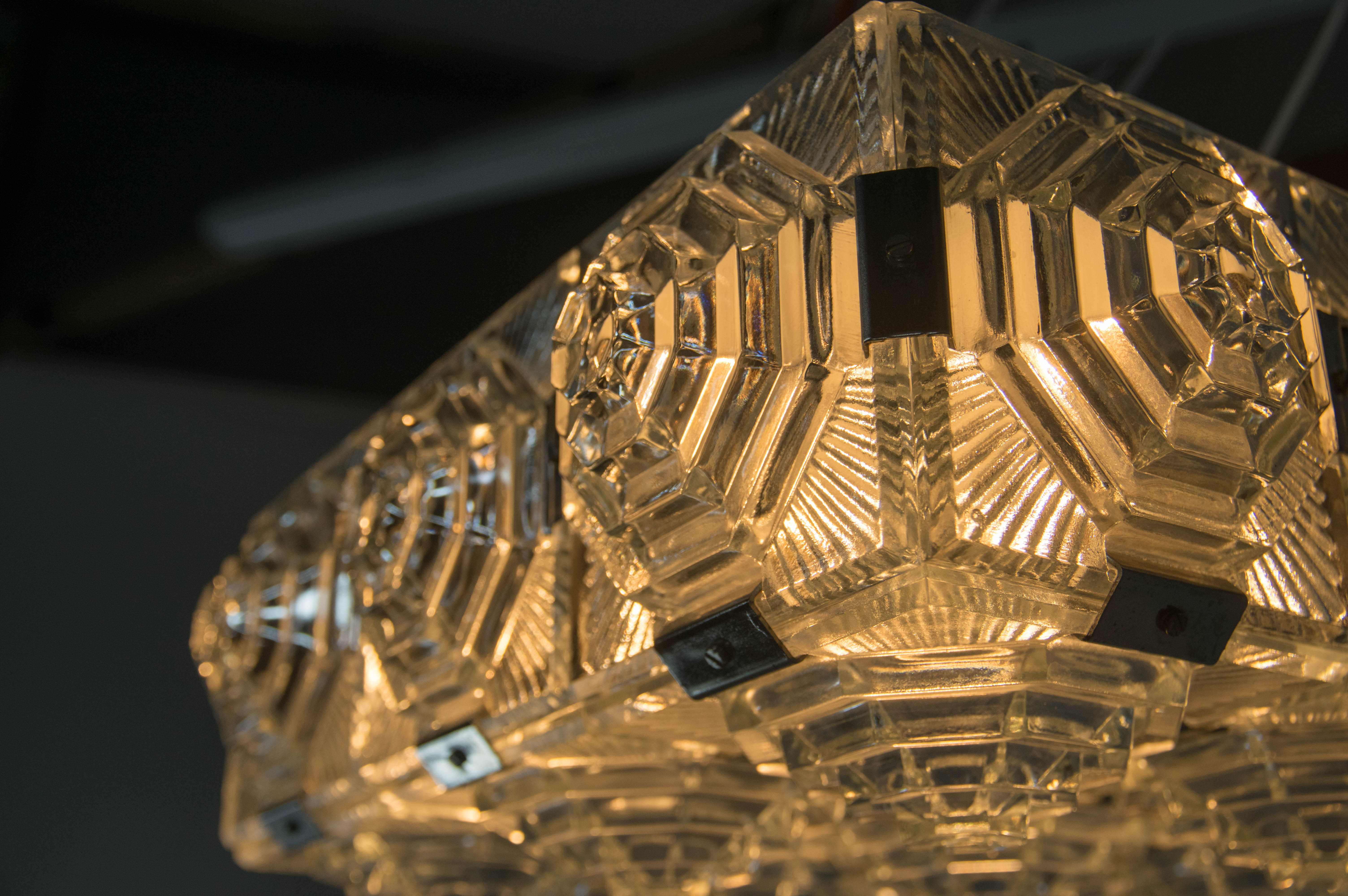 Plafonnier par Kamenicky Senov, années 1970, plus d’articles disponibles