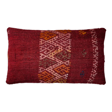 Housse de coussin vintage turque faite à la main 30 x 50 cm