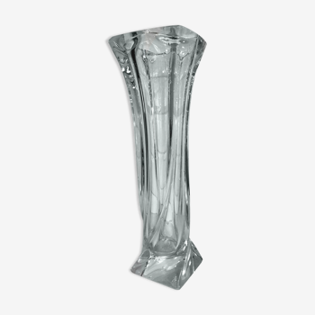 Vase 70's in crystal blows