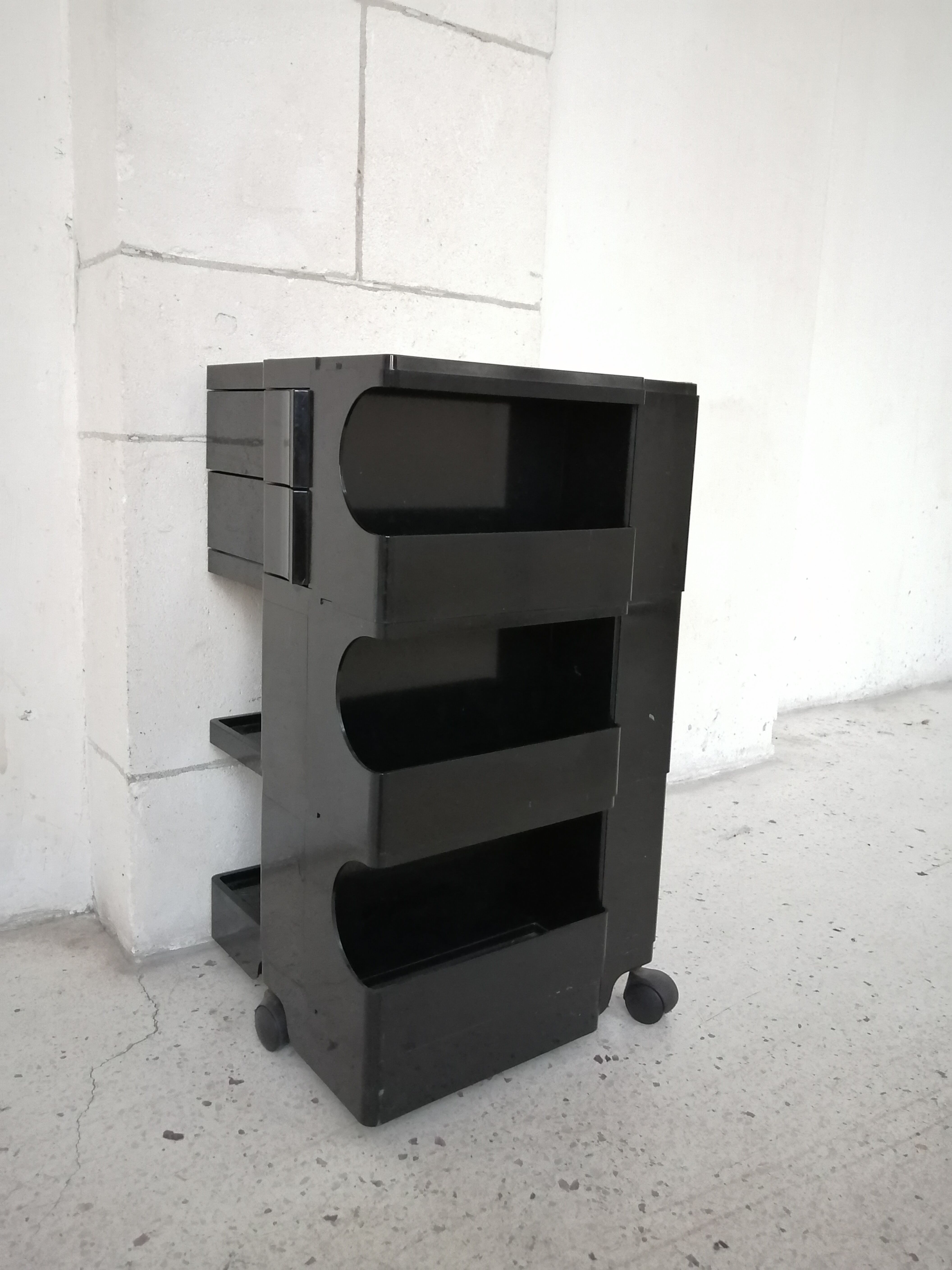 Boby serving table by designer Joe Colombo
