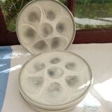 6 oyster plates Moulin des Loups