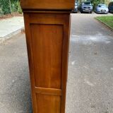 19th century Louis Philippe solid wood display case