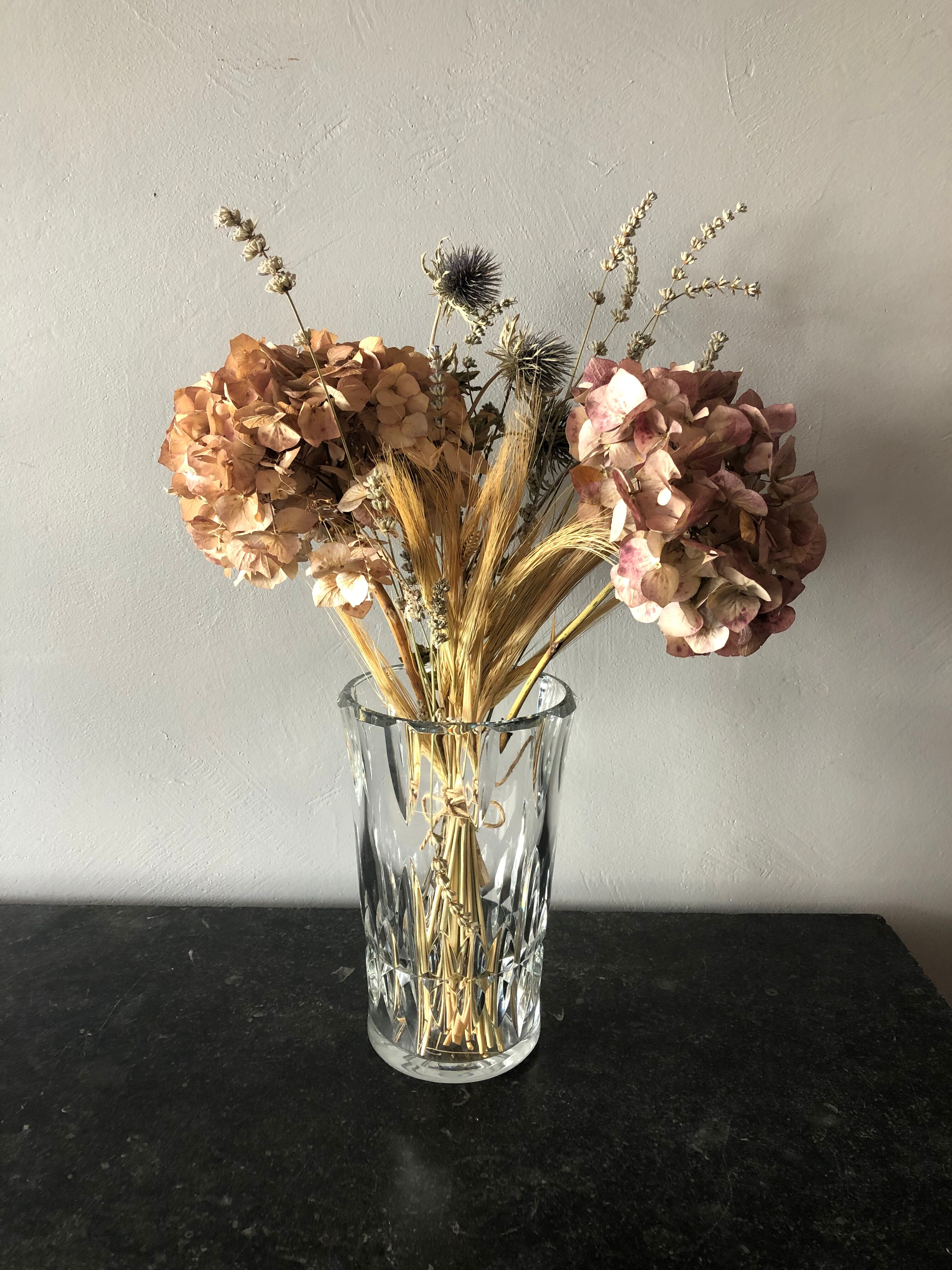 Baccarat crystal vase