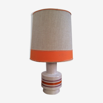 Bitossi ceramic lamp, Italy 70s