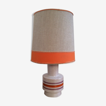 Lampe en céramique Bitossi Italie années 70