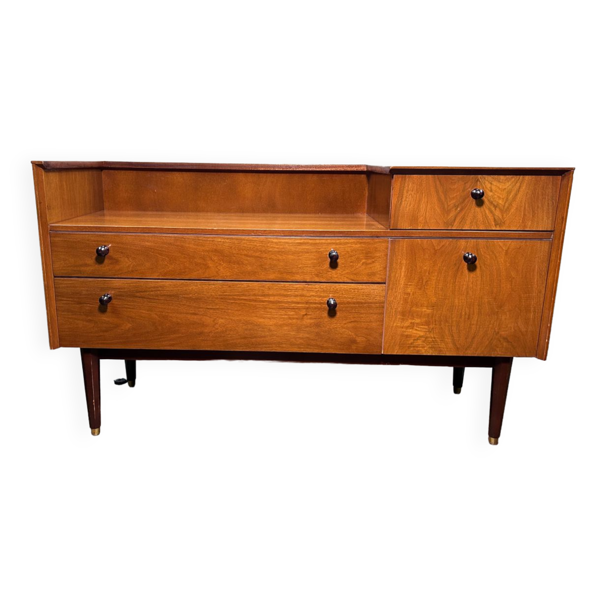 Mid century retro vintage teak telephone seat by G-Plan 1960