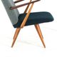 Fauteuil Akerblom bicolore - design scandinave - moderne du milieu du siècle