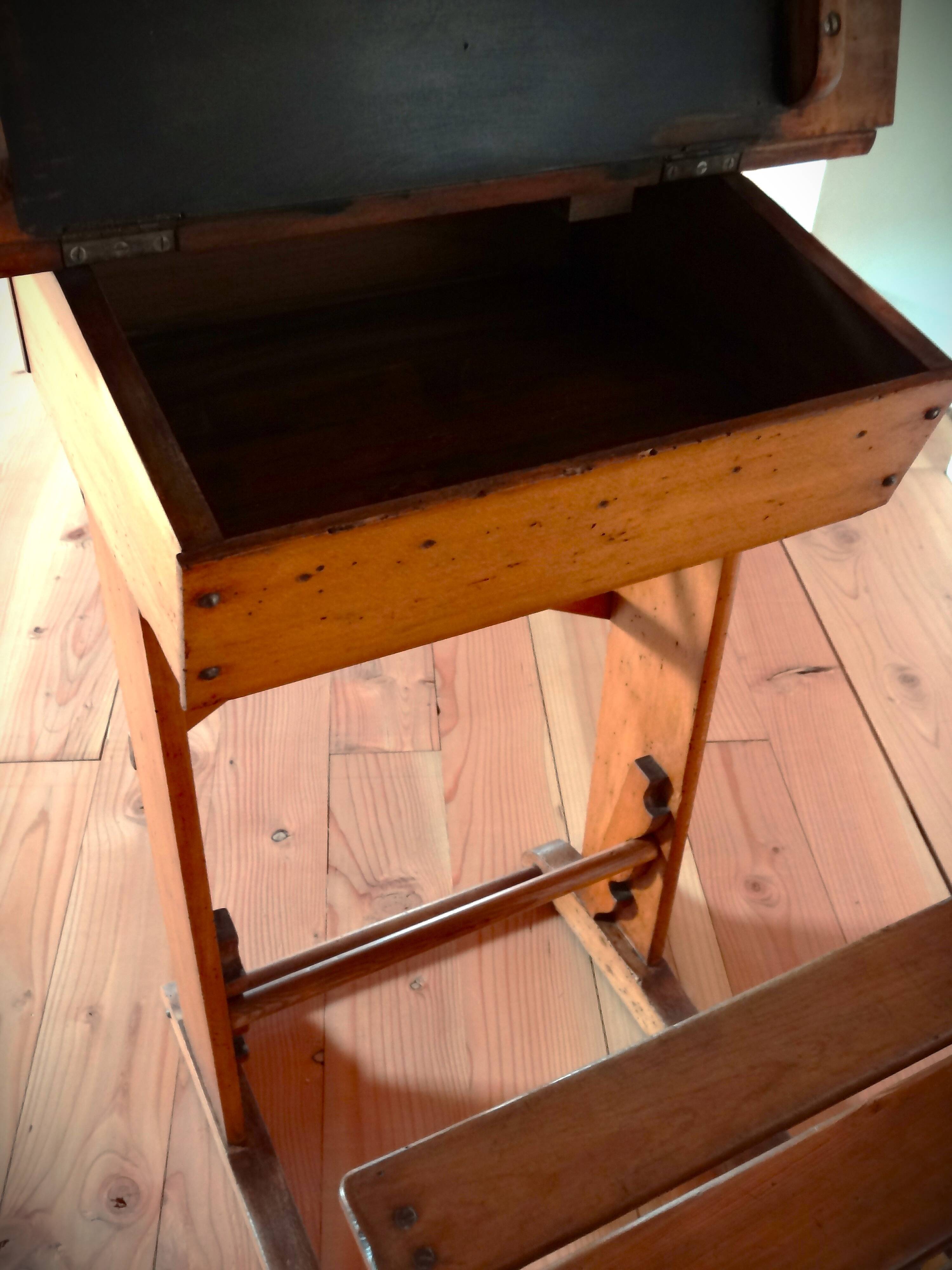 old school desk