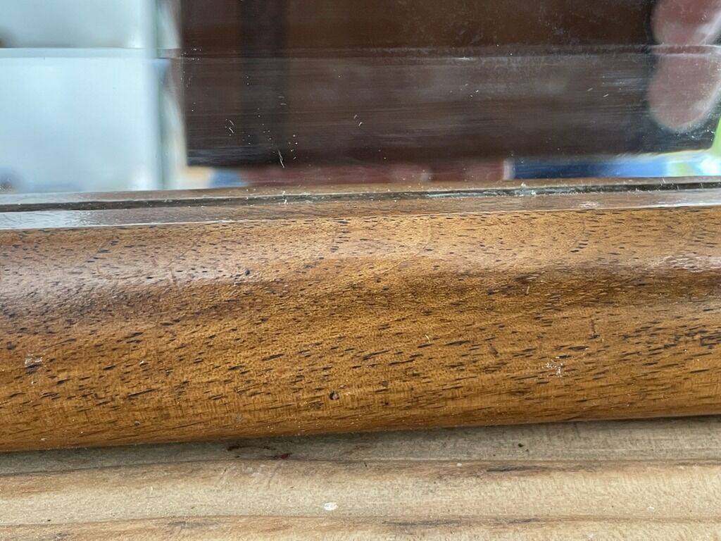 Old wooden mirror 23x35cm