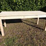 Table en pin massif 2m